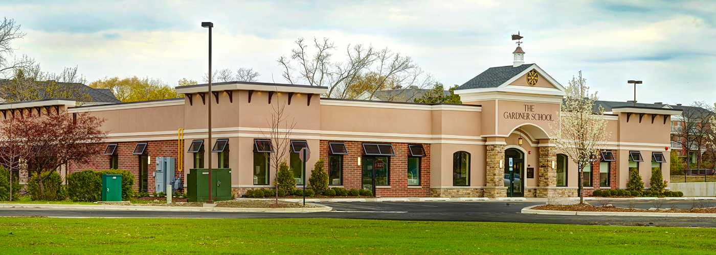 Exterior of preschool in Oakbrook