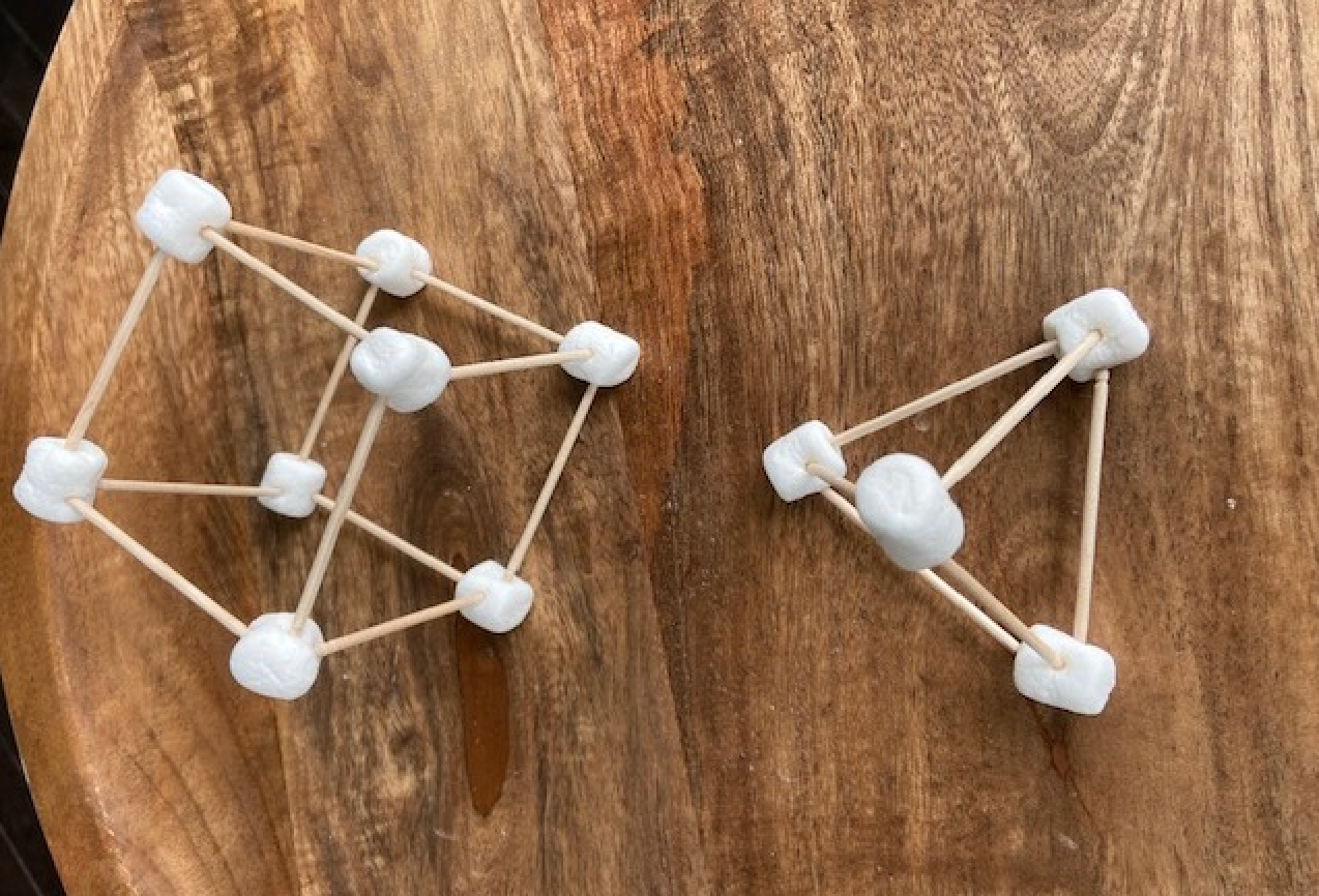 building 3D shapes activity