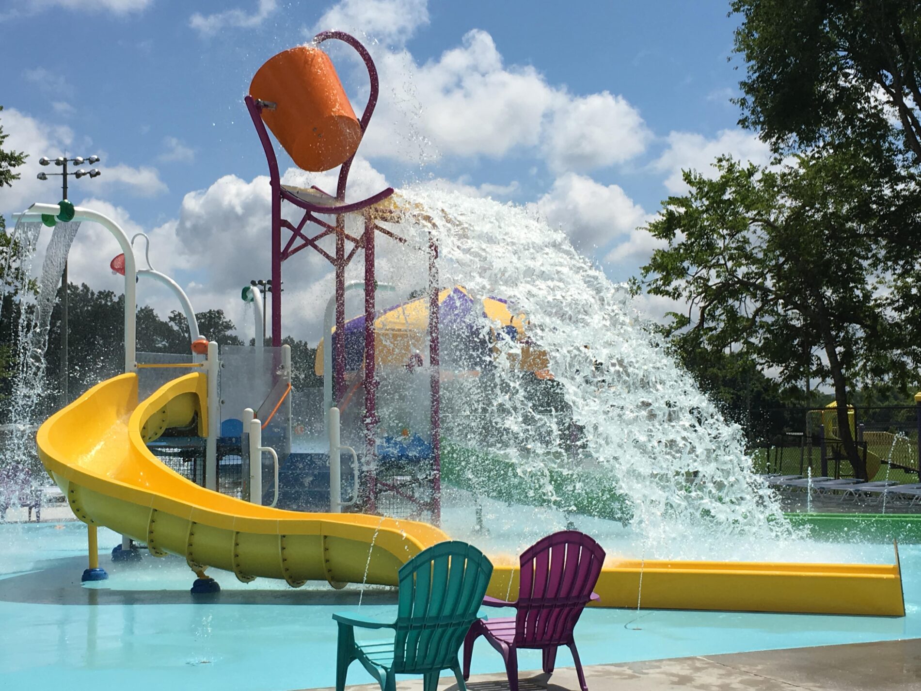 Franklin Recreation Complex pools & splash park