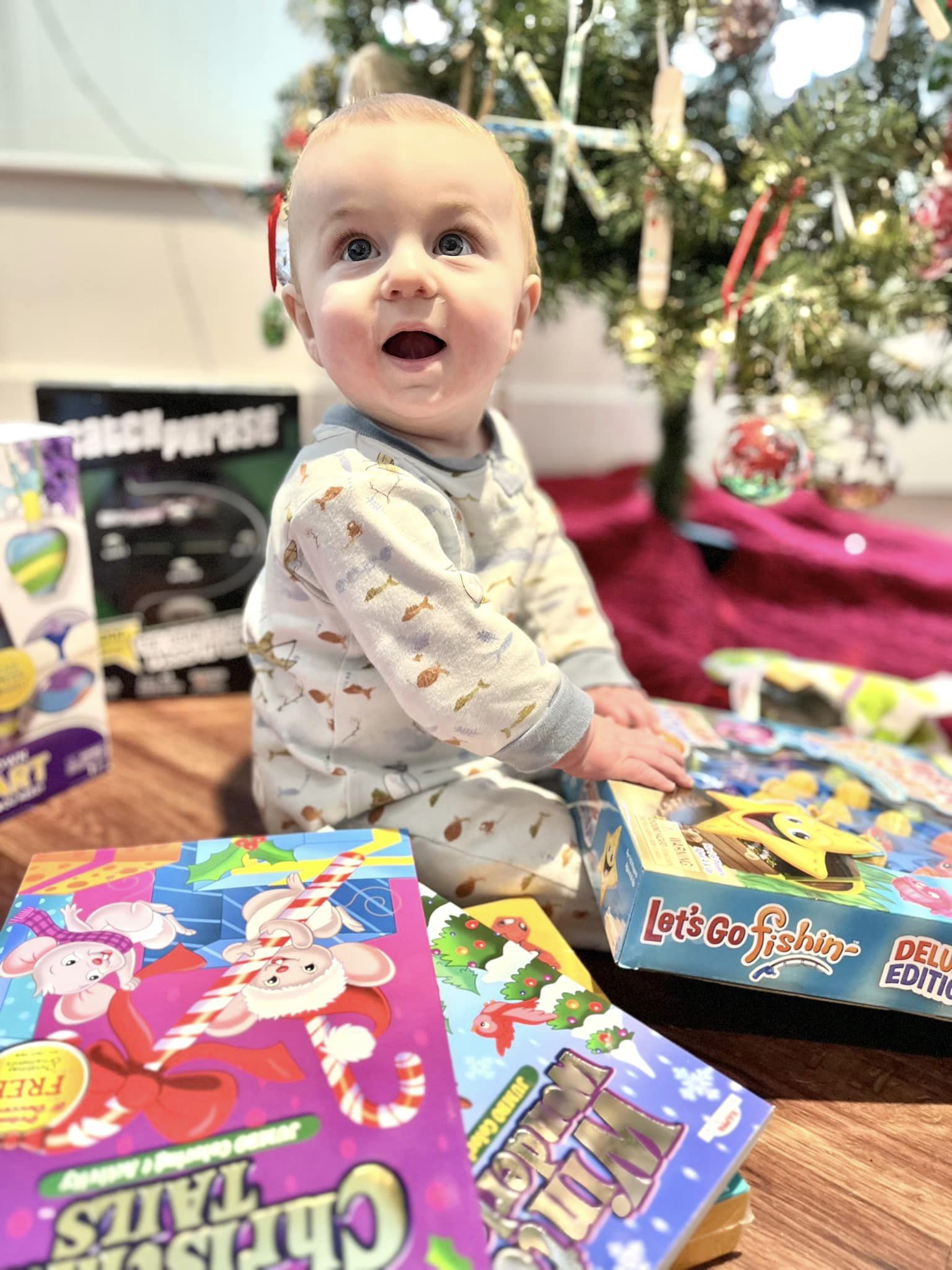 Baby with Presents