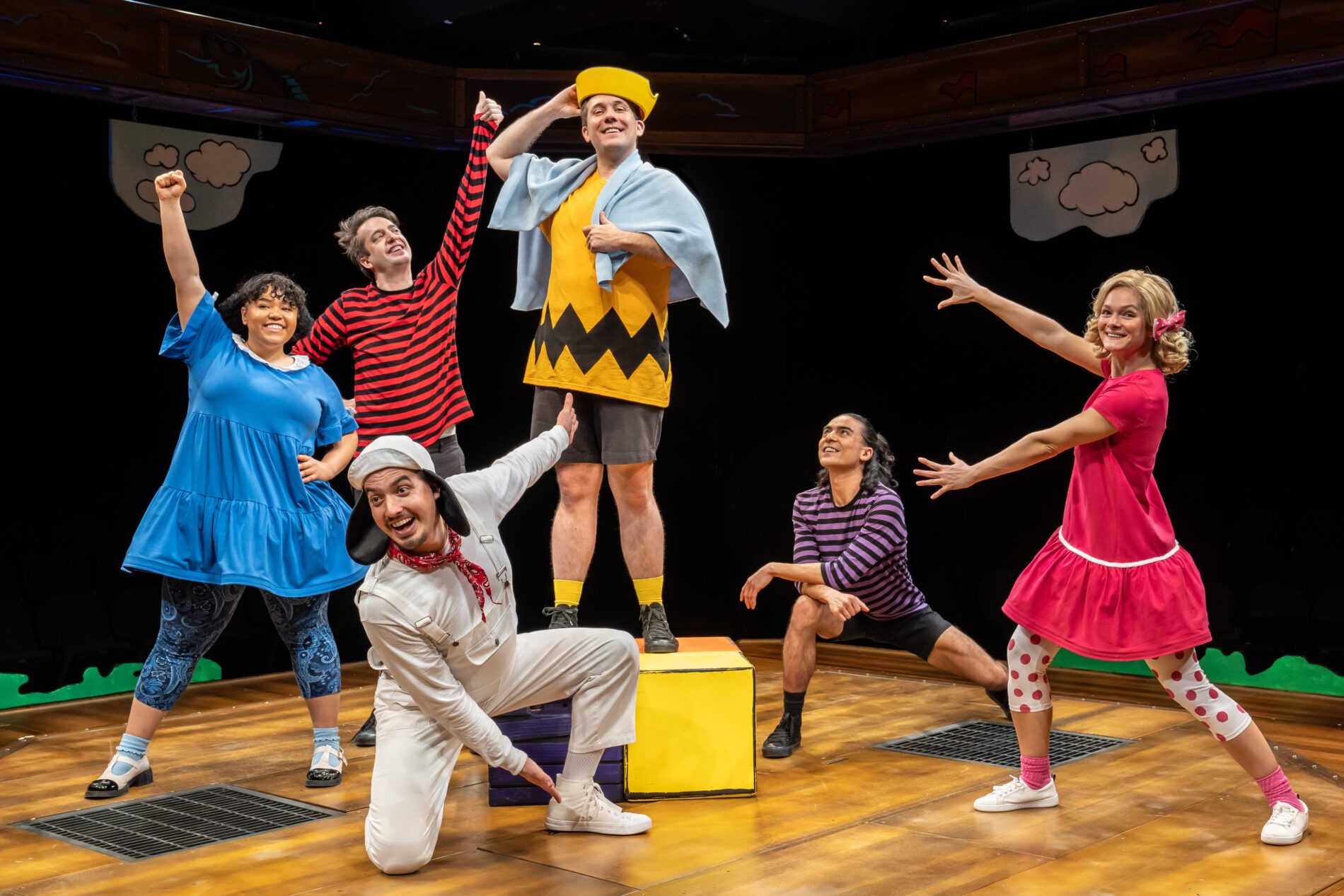 actors in a play at Marriott Theatre