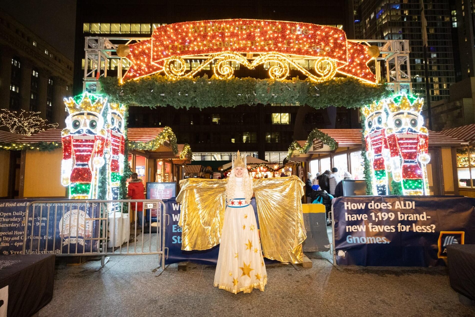 displays at Chicago Christkindlmarket 