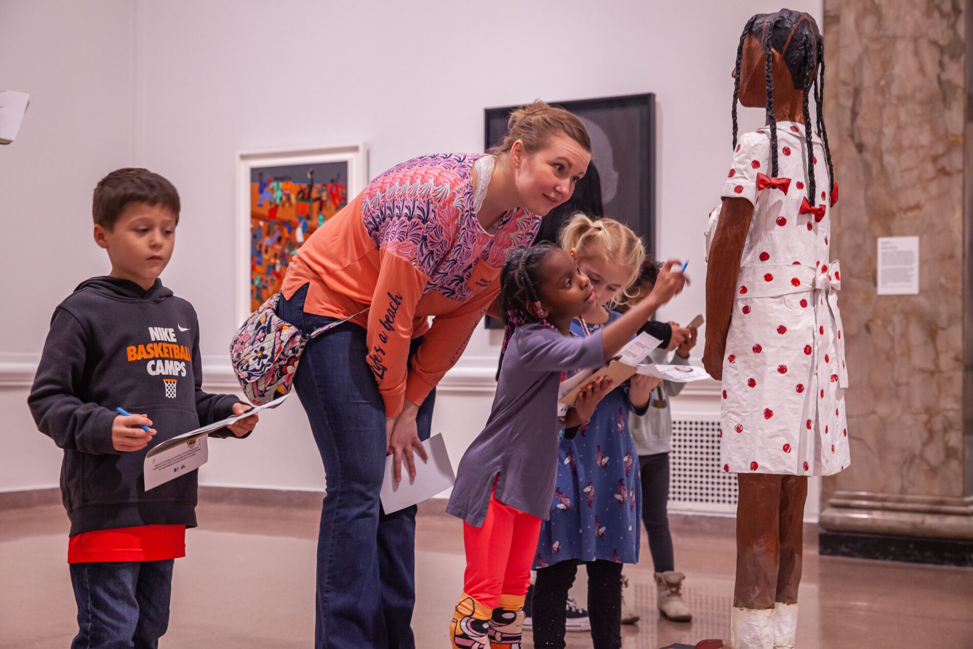 children at Speed Art Museum