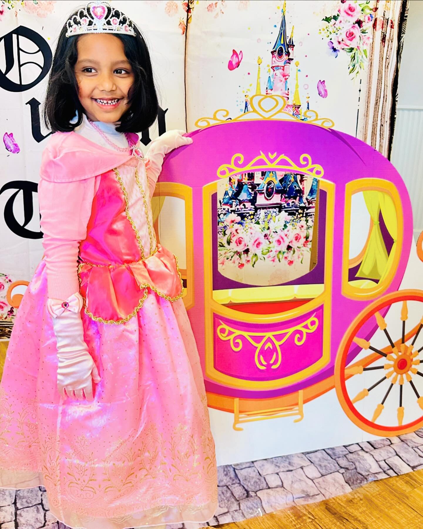 tgs student dressed up as princess