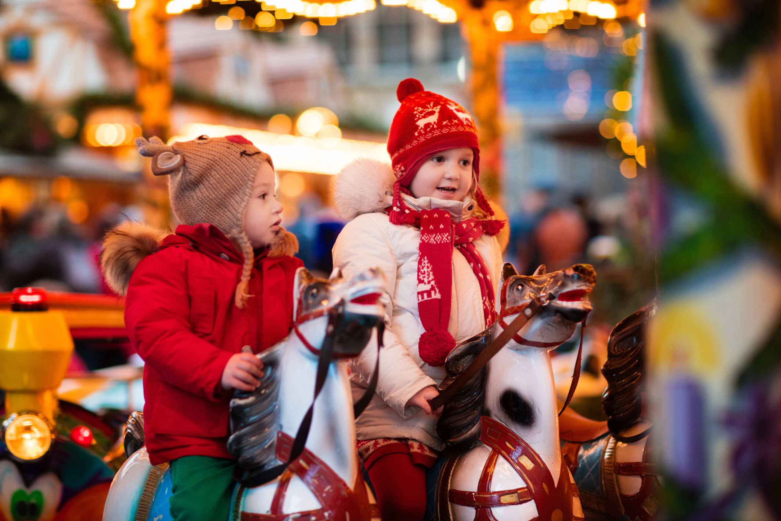 Celebrating holiday traditions.